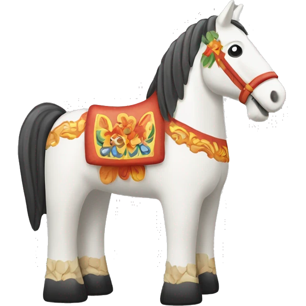 Dala horse emoji