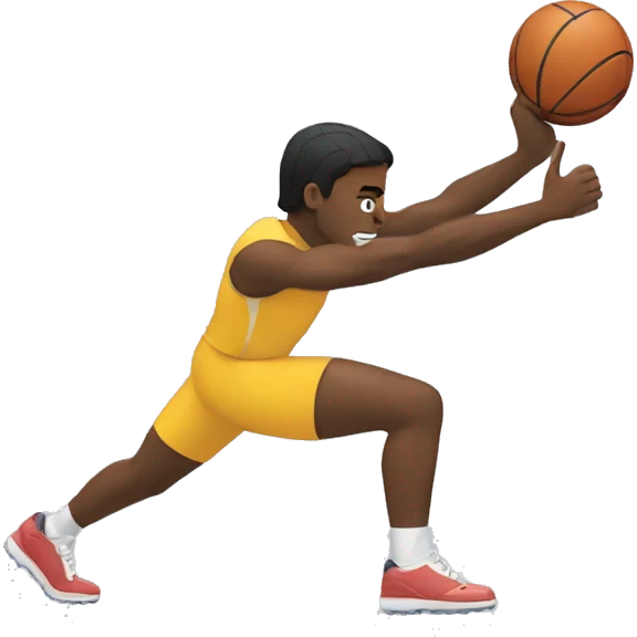 athlete preventing an injury emoji