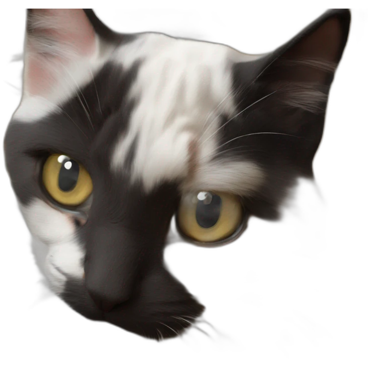 cat staring into camera emoji