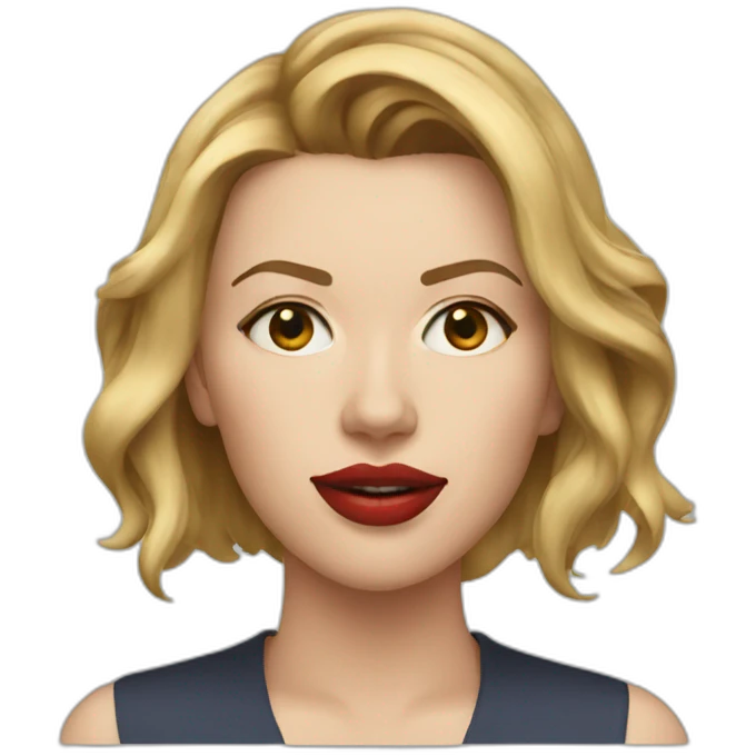 Scarlett Johansson emoji