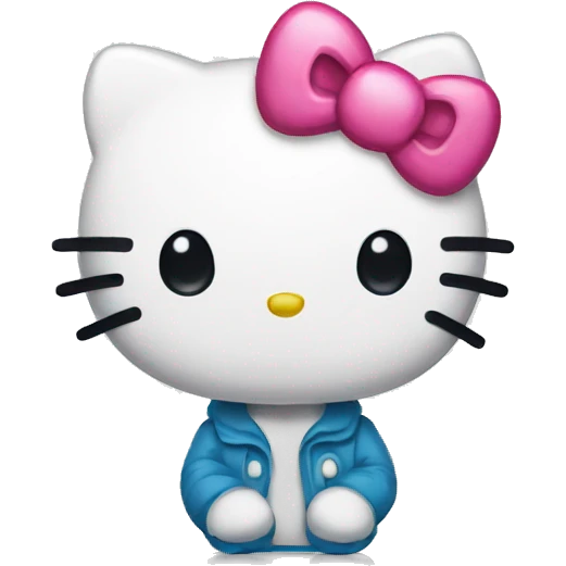hello kitty sad emoji