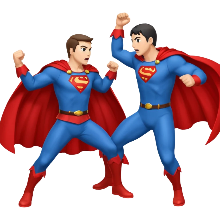 a fighting image cartoon emoji