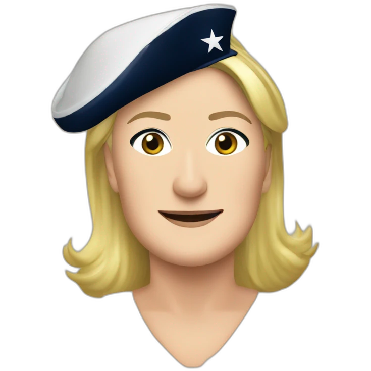 Marine Le Pen  emoji