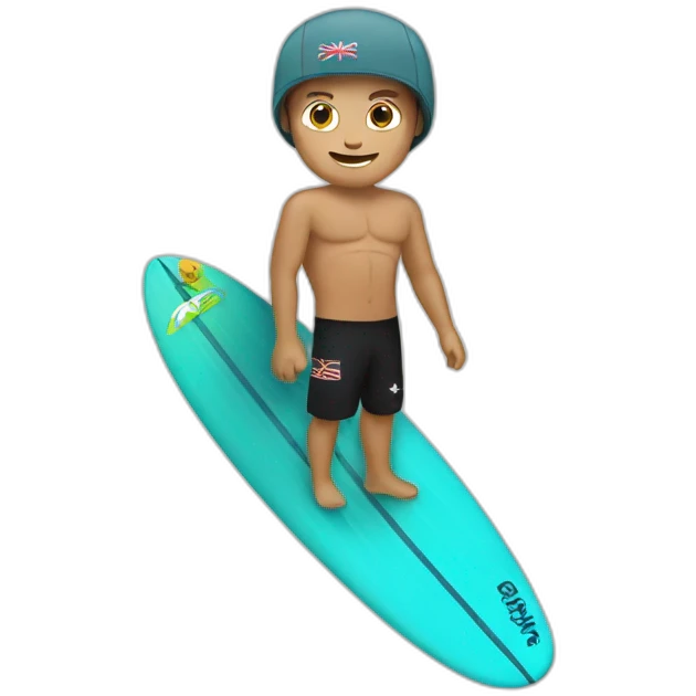 australian surfer emoji