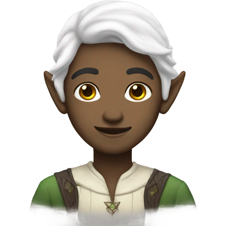 queer white elf emoji