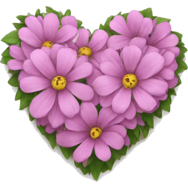 Flower heart emoji