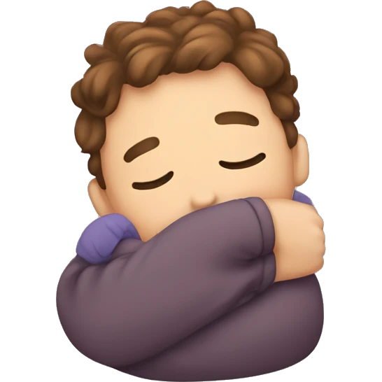 Snuggling emoji