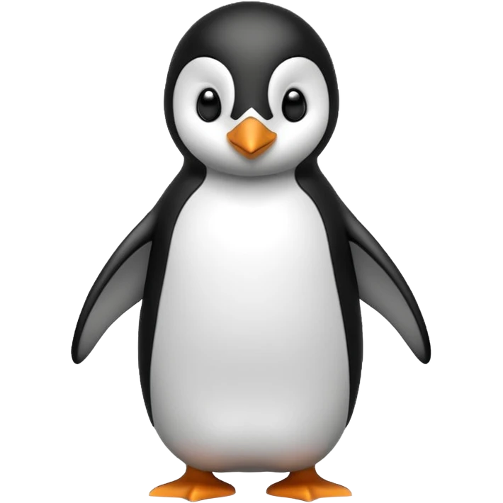 Penguin sad emoji