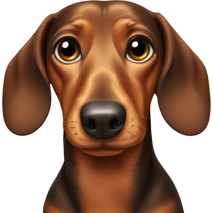 dachshund  emoji
