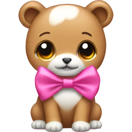 40 with pink bow emoji