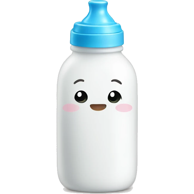 Baby’s bottle filled with milk emoji