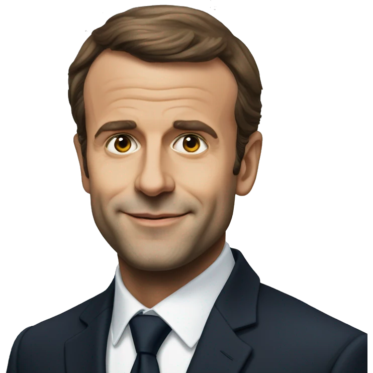 Emanuel Macron  emoji
