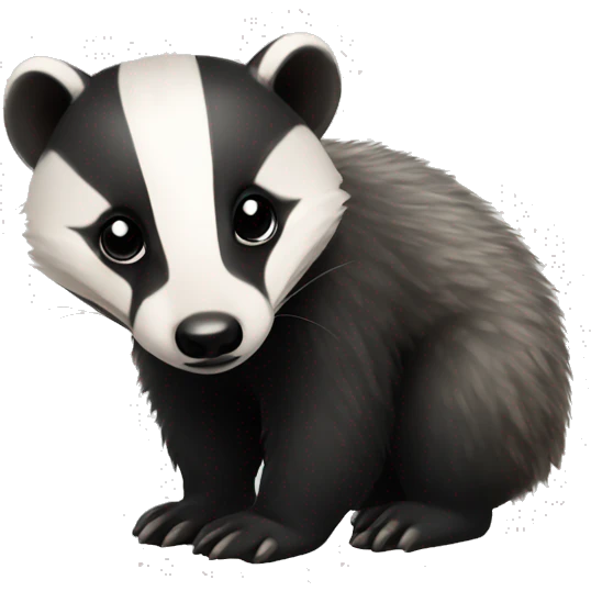baby badger emoji