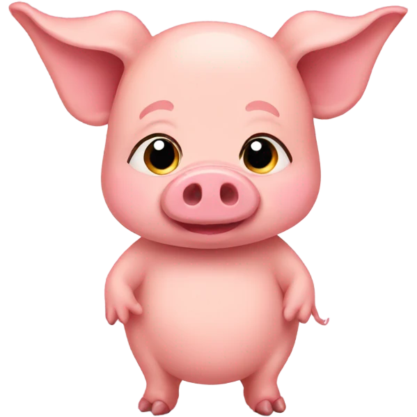 Pregnant pig emoji