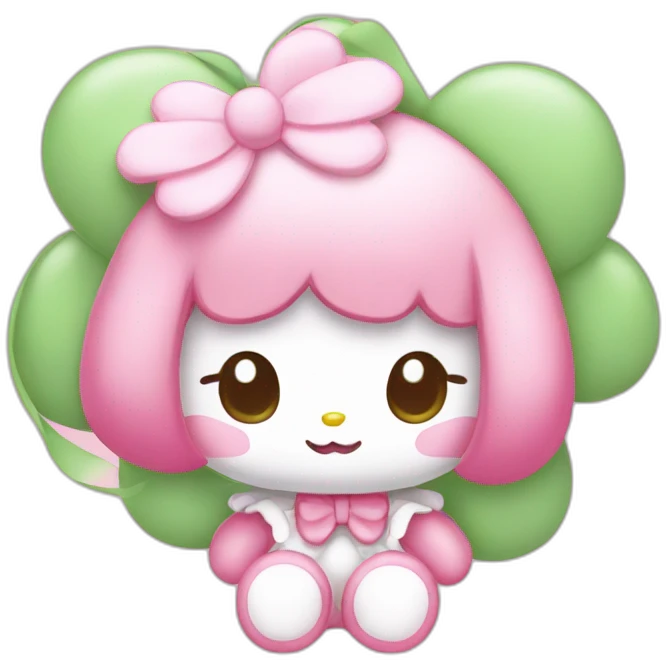 My Melody sanrio emoji