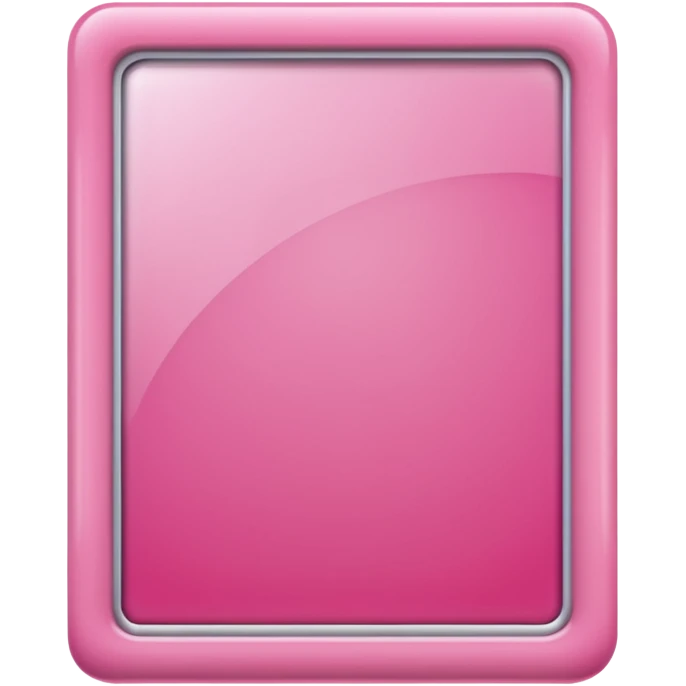pink picture frame emoji
