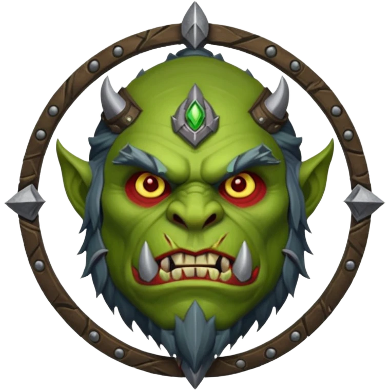 warcraft orc faction emblem emoji