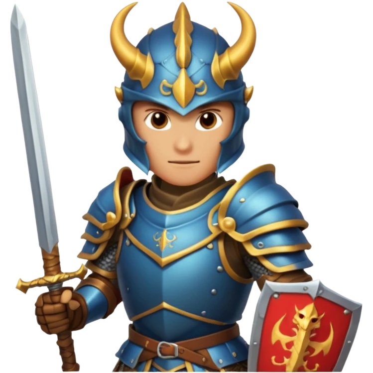  a dragon knight emoji