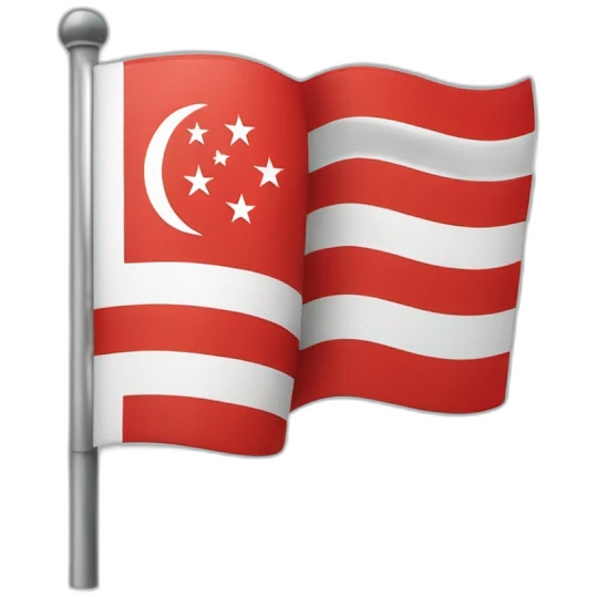 flag of Singapore emoji