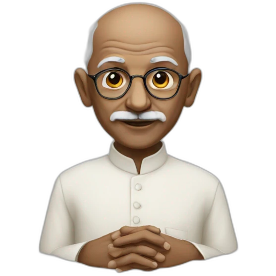 Gandhi emoji