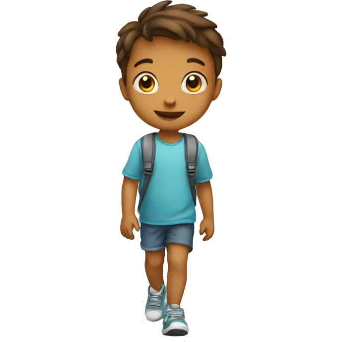 child walking emoji