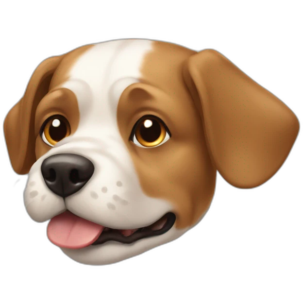 chien qui mange du caca emoji