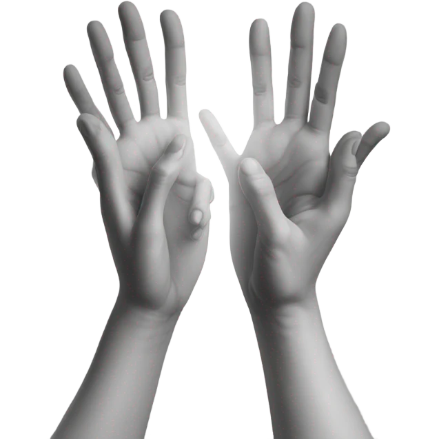 hands up in the air emoji