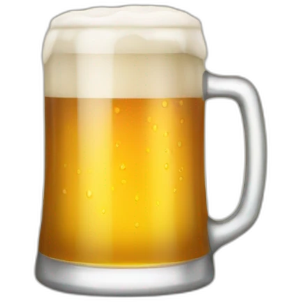 Non alcoholic beer emoji