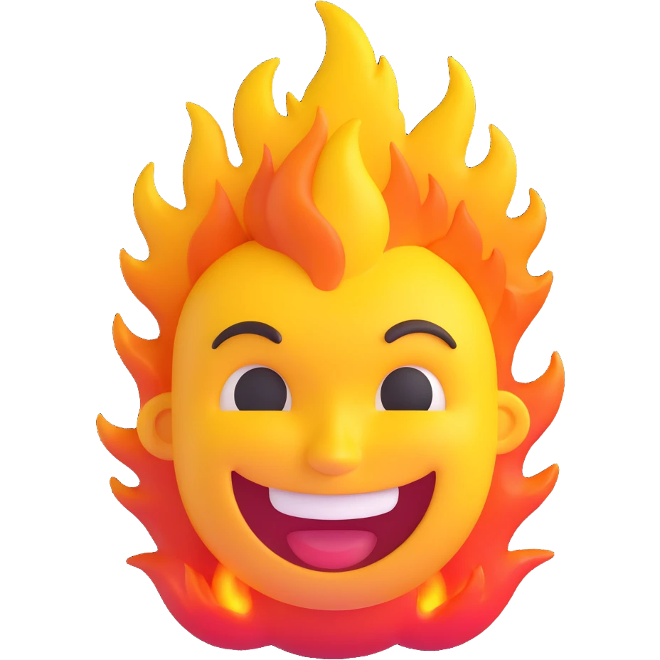 hot face emoji emoji