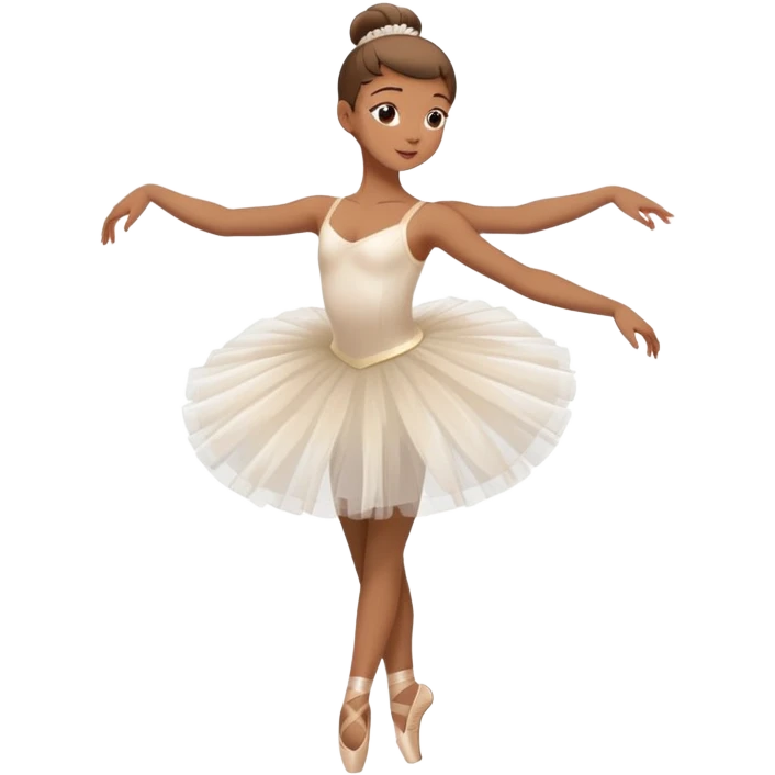 ballerina dancing side profile  emoji