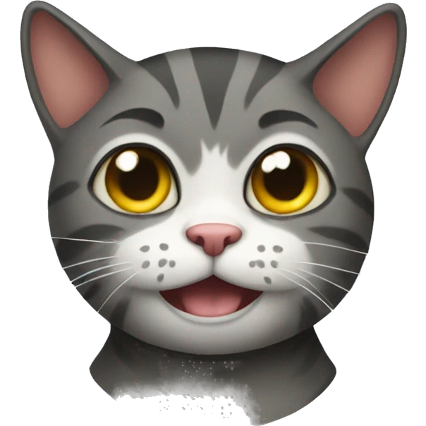 Stinky cat emoji