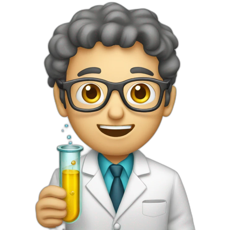 Cut ca-scientist-with-test-tube emoji