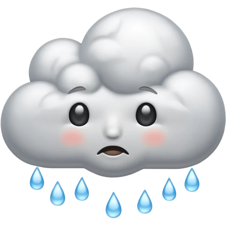 a sad cloud emoji emoji