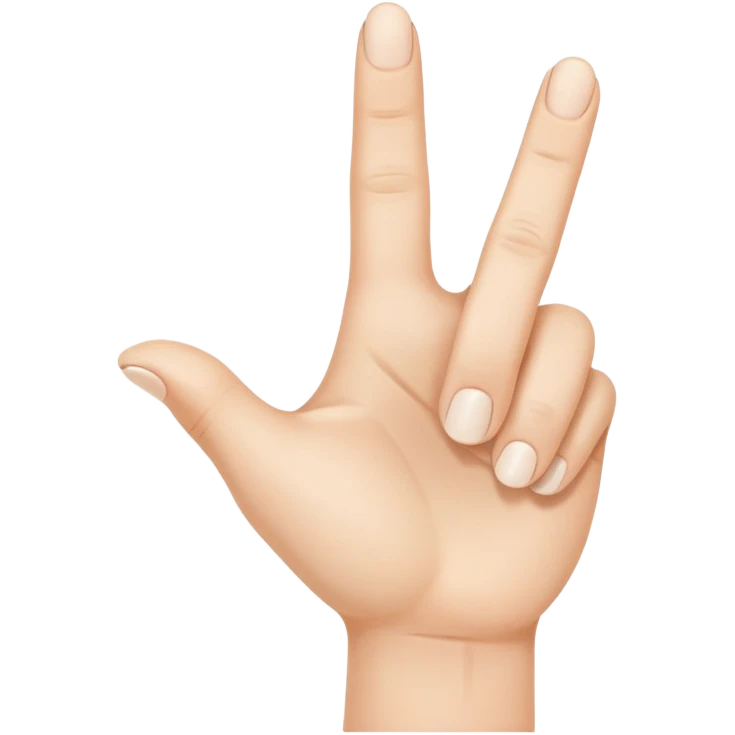 Loser hand l emoji emoji