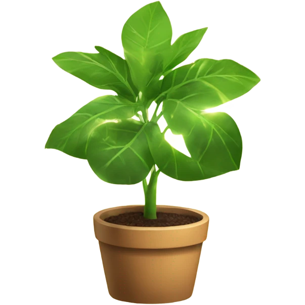 Plants chilling in the sunlight  emoji
