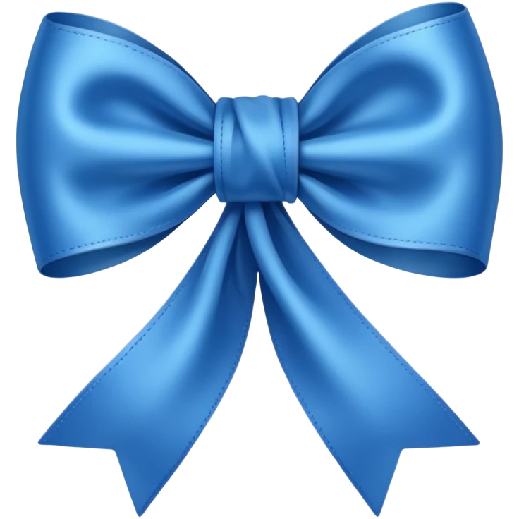 blue ribbon awareness emoji