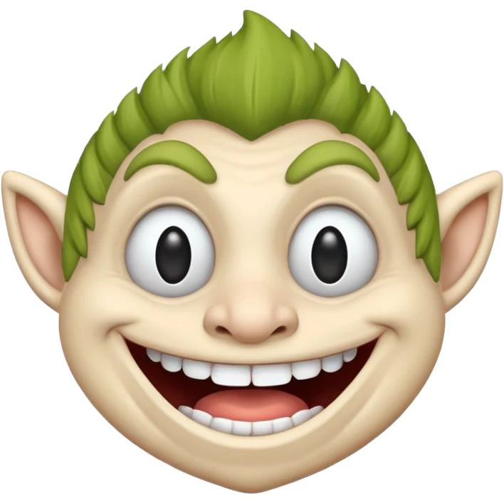 Troll face emoji