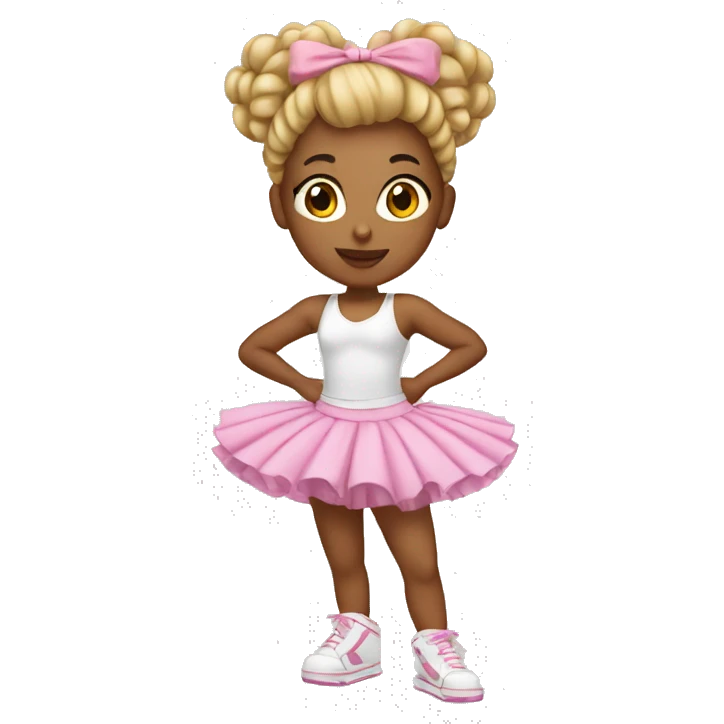 Bailarina de hip hop emoji