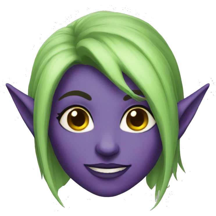 Night Elf Female emoji