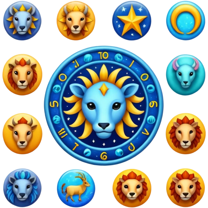 signs of the zodiac emoji