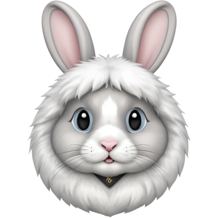 Un lapin qui a une horloge dqns la main emoji