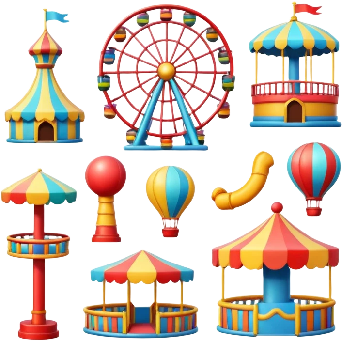 amusement park games emoji