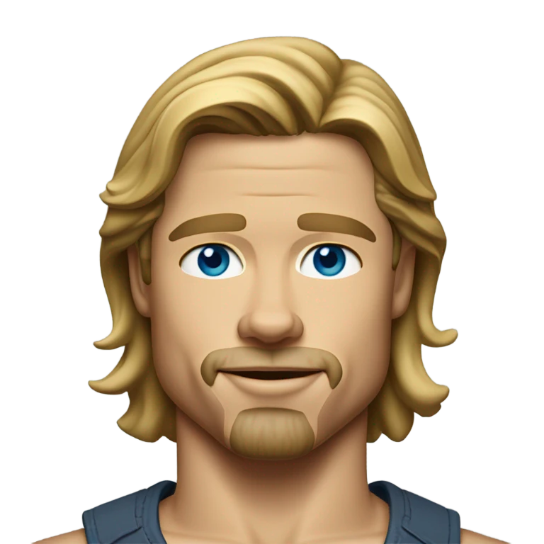 Brad pitt emoji