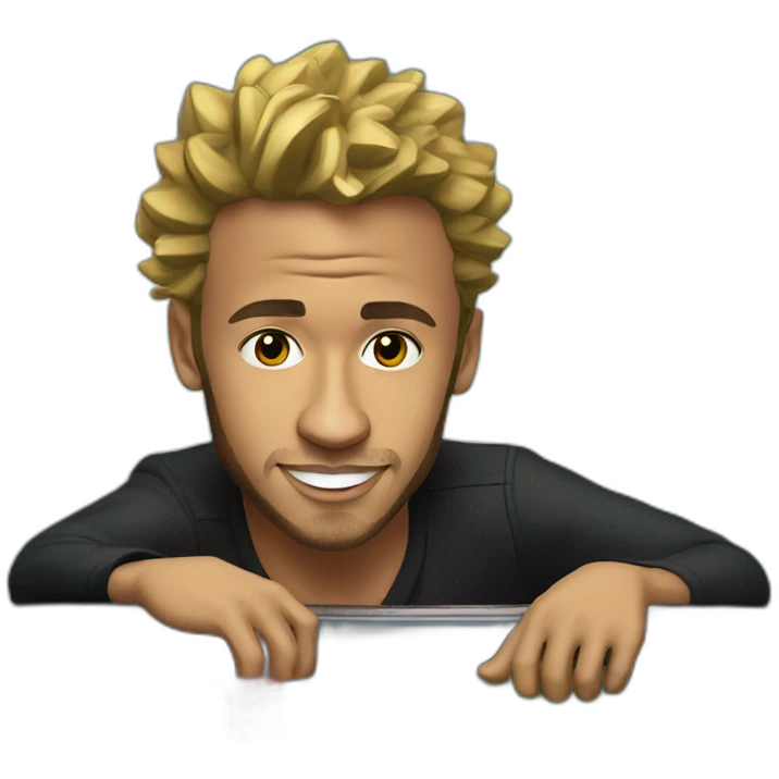 Neymar jr qui joue au casino emoji