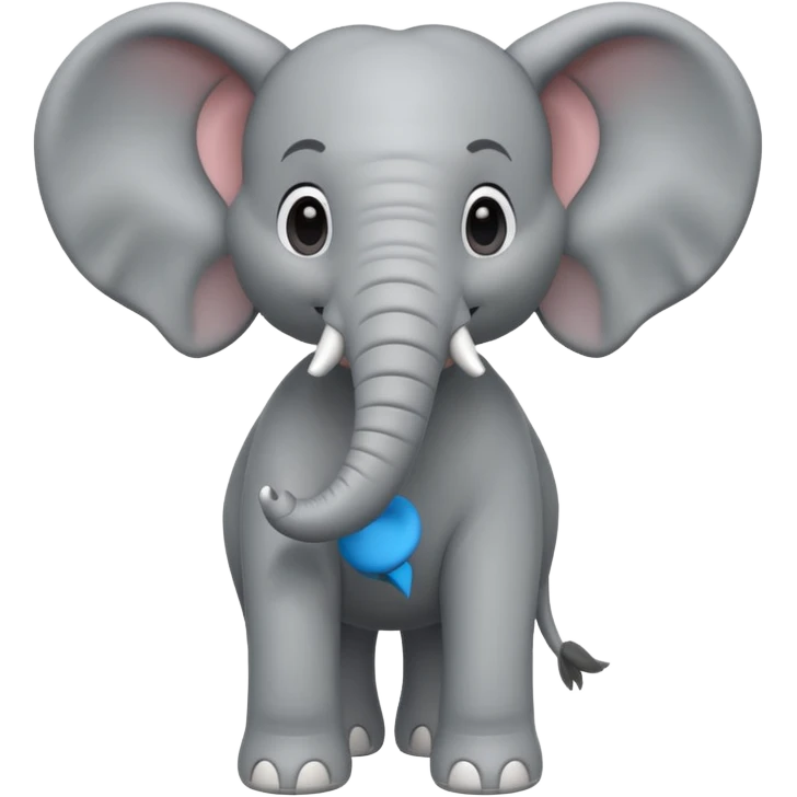 Elephant 3d Full hd Pixar Style emoji