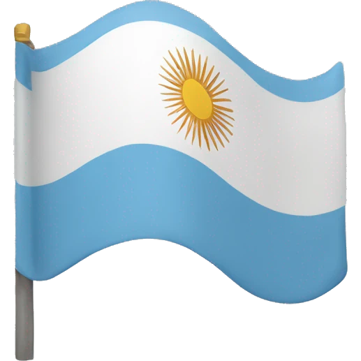 Argentina bandera emoji