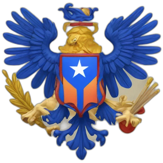 Coat of arms of democracy emoji