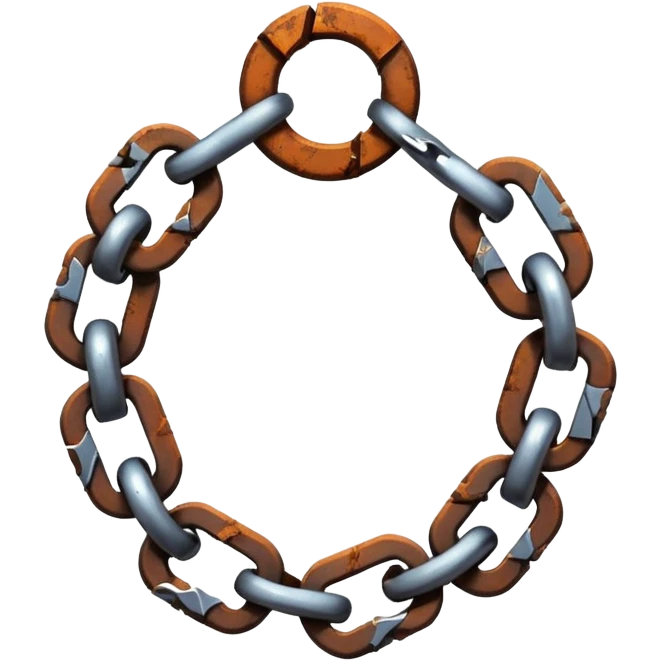 the chains are broken emoji