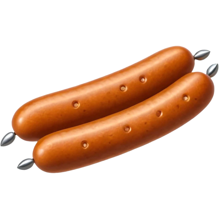 sausage with a screw inside emoji