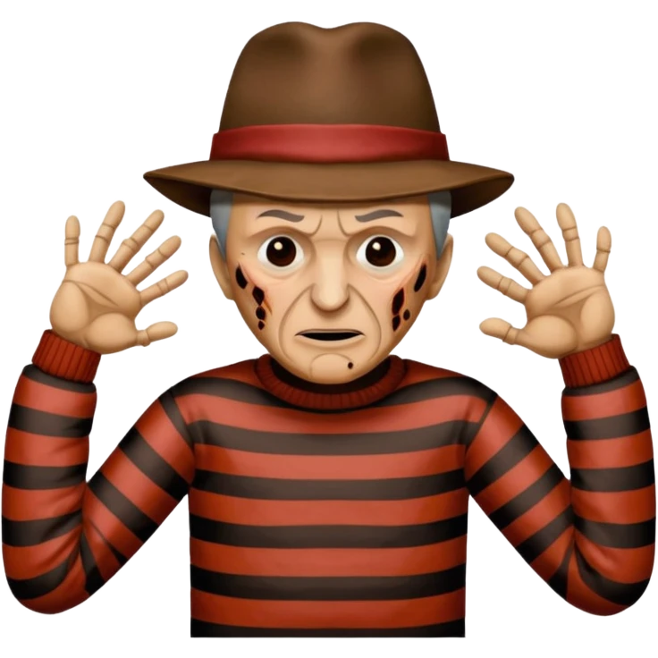 Freddy krueger  emoji